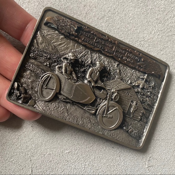 Collectors Guild Harley Davidson Belt Buckle - Picture 2 of 5